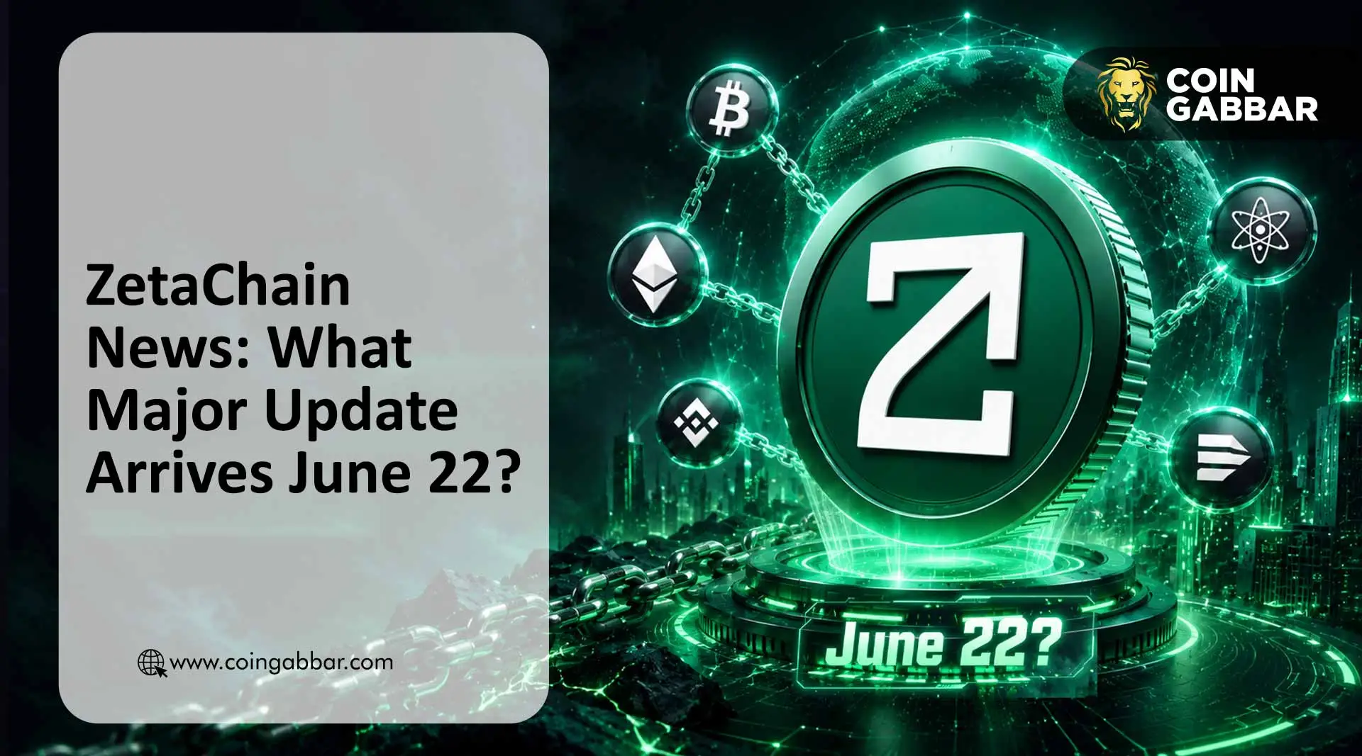 Zetachain Teases June 22 Event for ZETA Holders — Binance Listing or Airdrop? Price Drops 5%