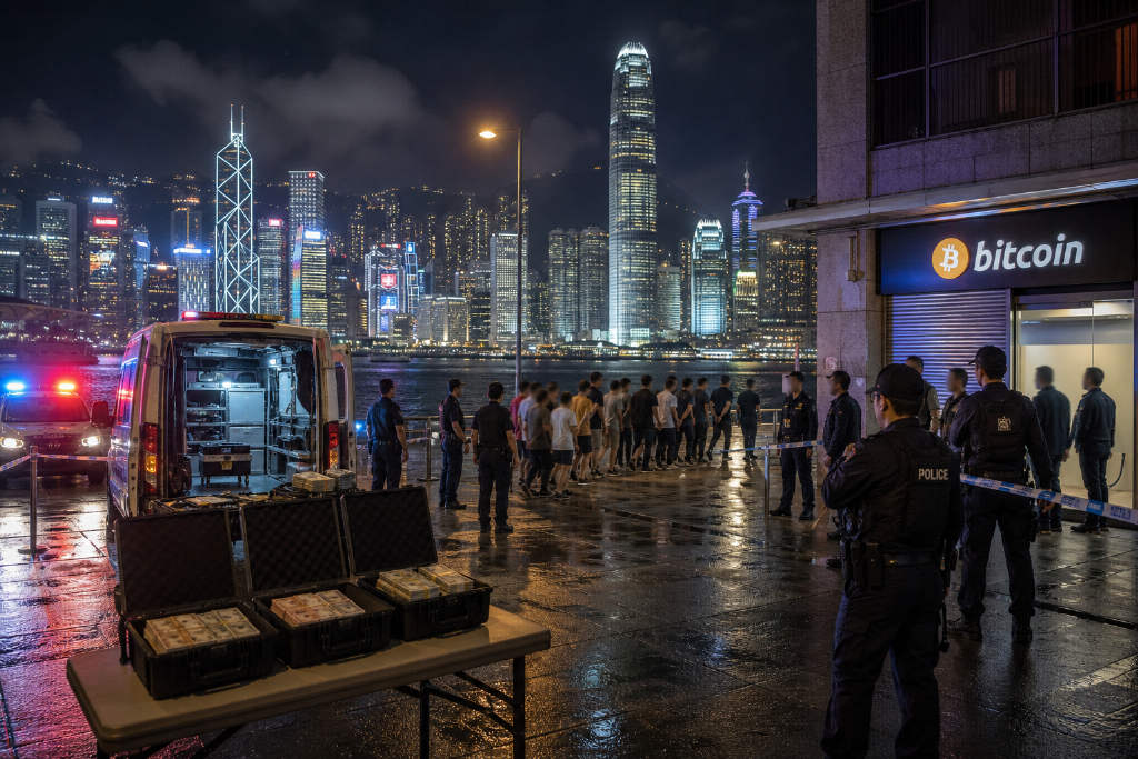 Hong Kong police arrest 17 in phone scam case, seize HK$3.67 million in cash