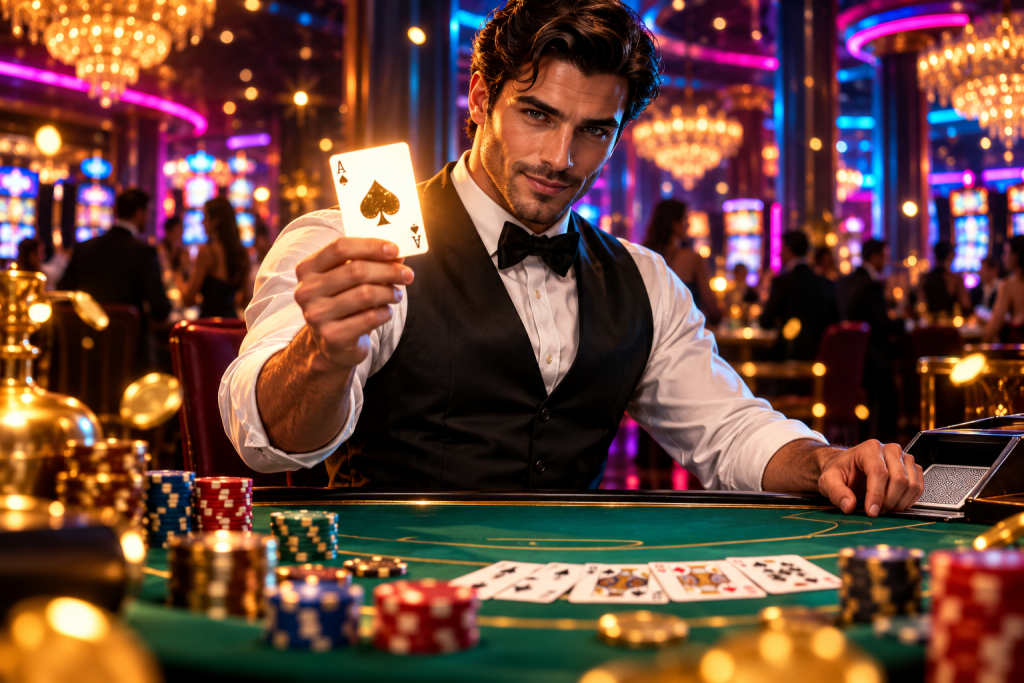 What the Dealer's Upcard Means in Blackjack