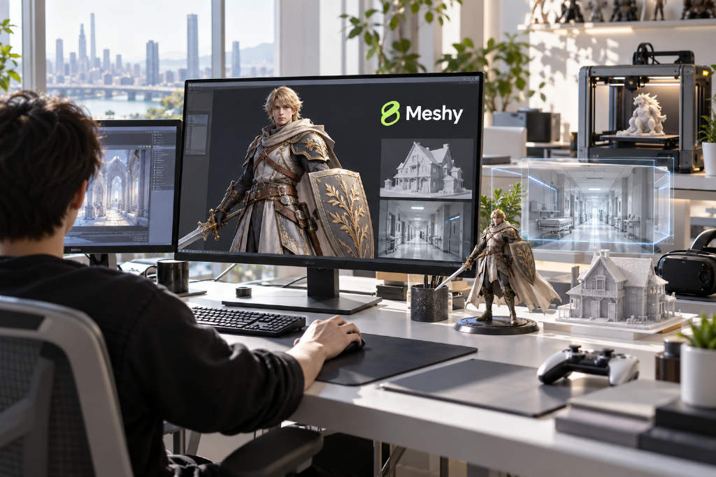 Meshy says ARR jumped from $1 million to $100 million in under two years as GPT-6 Astra reshapes the AI 3D debate