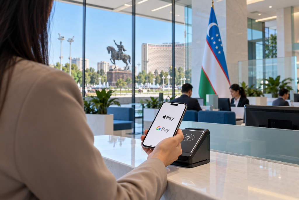 Apple Pay 与 Google Pay 接入乌兹别克斯坦银行系统