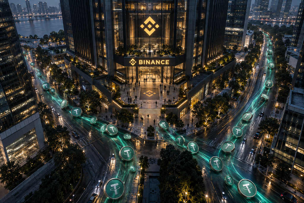 Coinglass shows Binance posted a 1-hour net outflow of 39.5087 million USDT