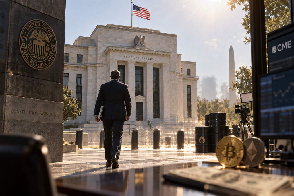 沃什首次主持 FOMC 会议前,市场已押注 9 月加息 25 个基点