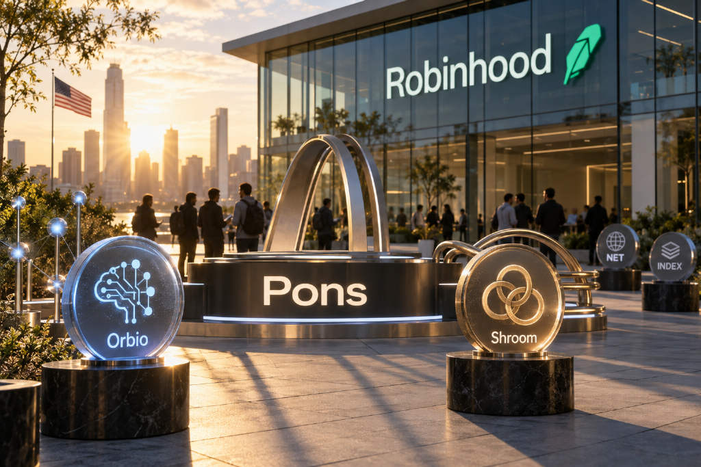 Pons新增 Orbio、Shroom 作为底池配对代币
