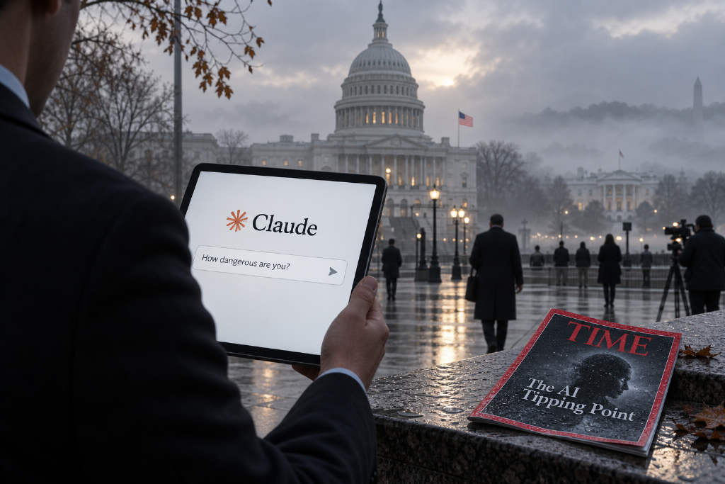 TIME puts AI risk on its cover as calls to slow development move into the mainstream