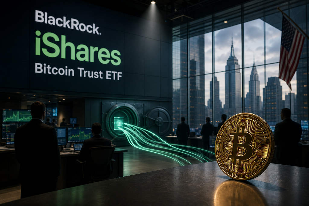 比特币现货ETF四连净流入,贝莱德IBIT单日吸金5.03亿美元