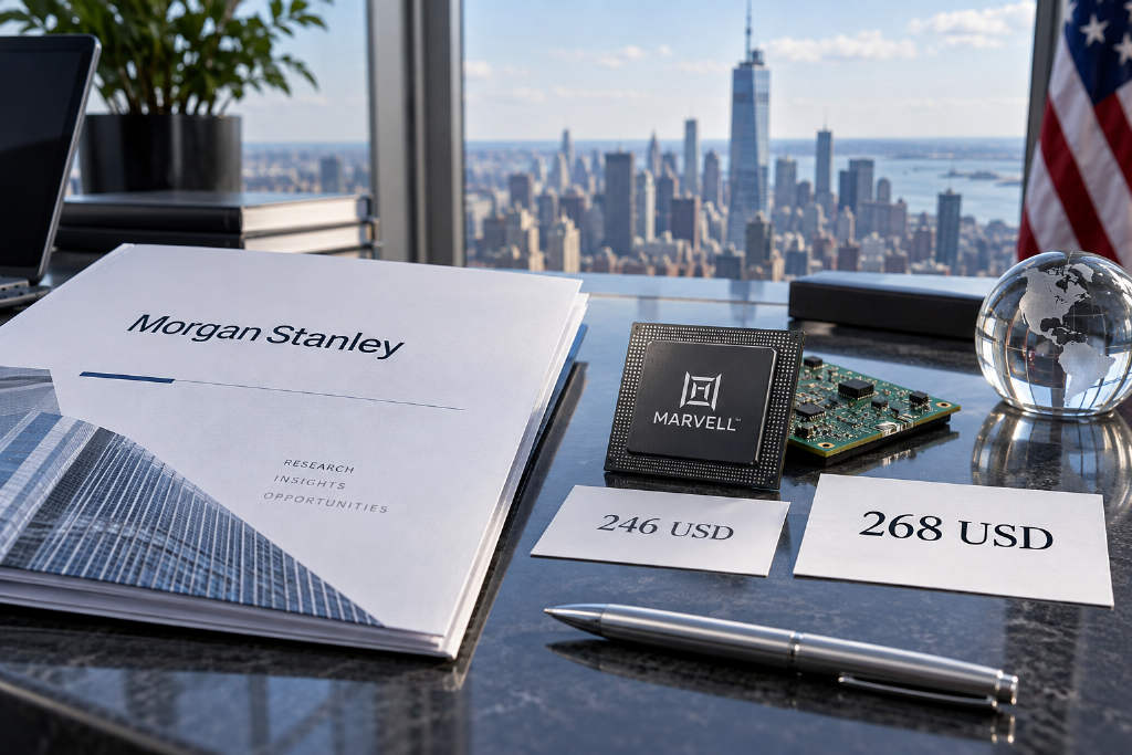 Morgan Stanley Raises Marvell Technology Price Target to $268