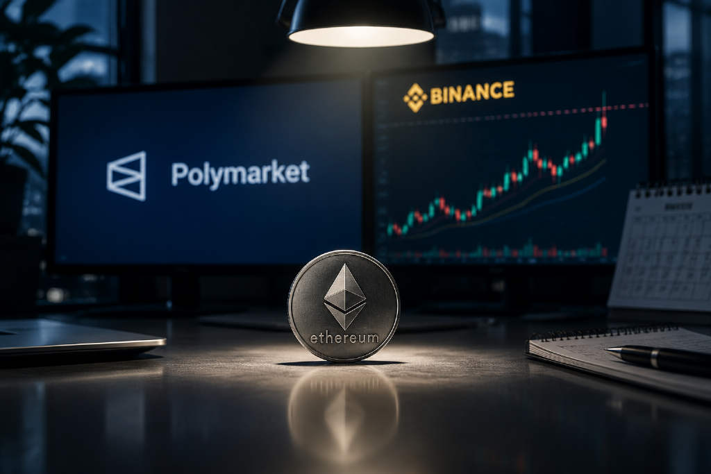Polymarket:ETH 9 月内触及 2800 美元概率升至 32%
