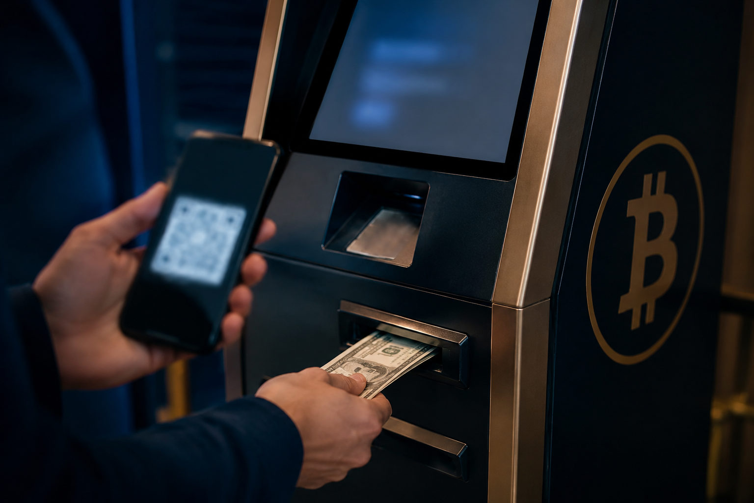 How to Deposit Cash Into a Bitcoin ATM Safely