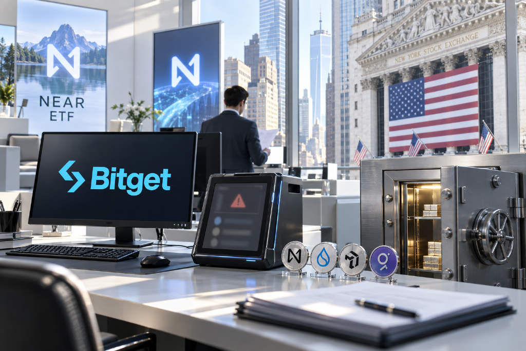 Bitget称被盗资产修订至3.875亿美元,NEAR ETF申请递交纽交所