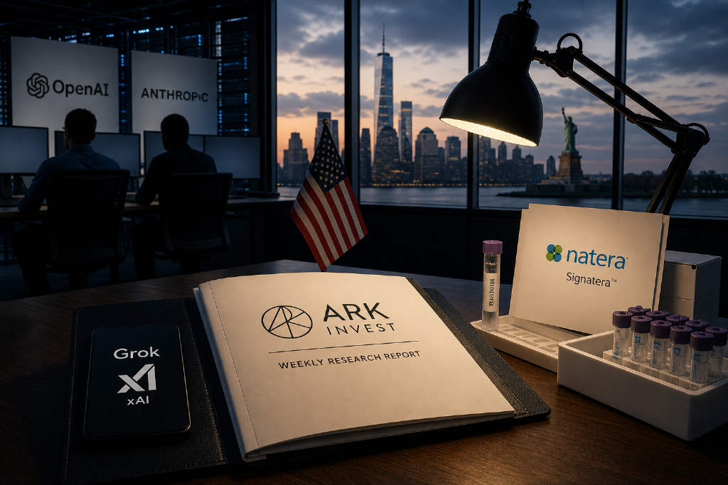 ARK周报:Anthropic与OpenAI收入攀升,Grok 4.6压低前沿AI任务成本