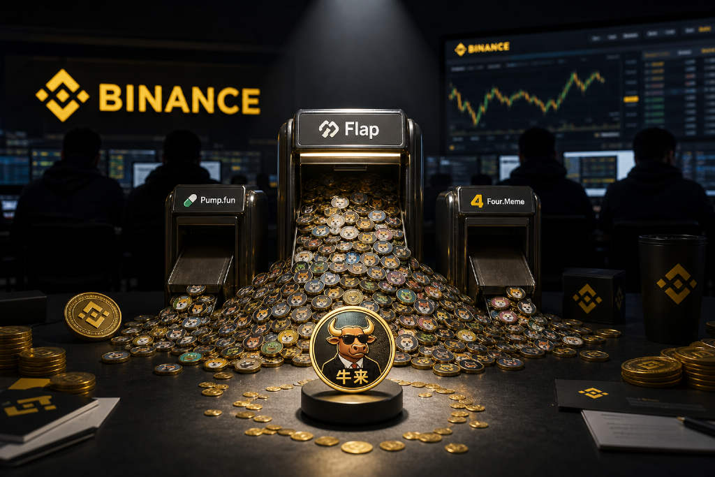 BSC Meme热度升温,Flap昨日发币量增约24%