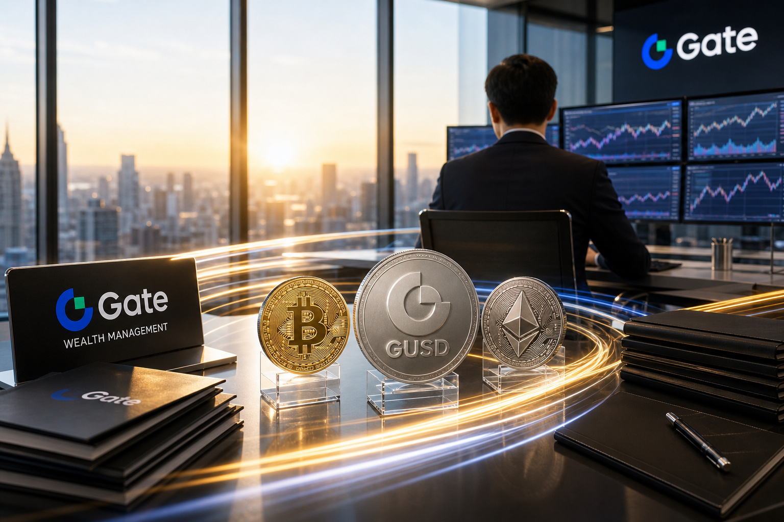 Gate 7 月财富管理报告:GUSD 规模上升,双币投资年化超 110%