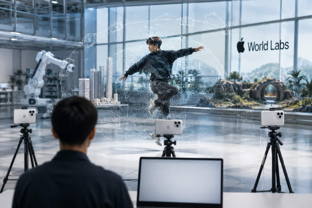 World Labs 发布 Atlas:3 台 iPhone 可生成《黑客帝国》式子弹时间