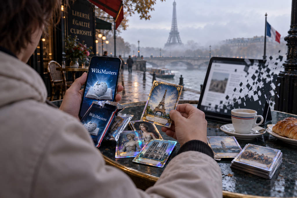 WikiMasters turns French Wikipedia pages into trading cards as the game catches on in France