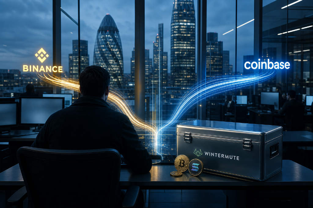 Wintermute近期向币安和Coinbase转入约5689万美元加密资产