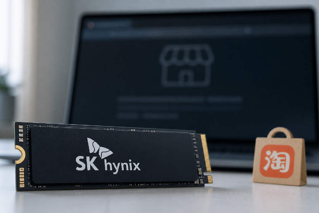 SKhynix旗舰店发布终止经营公示,SK海力士称非其直营