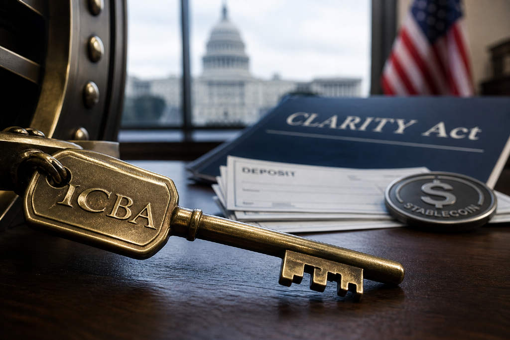 ICBA opposes CLARITY Act, says stablecoins could drain bank deposits