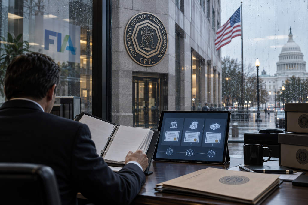 CFTC says commodity firms can use tokenized assets, treat blockchain ledgers as official records