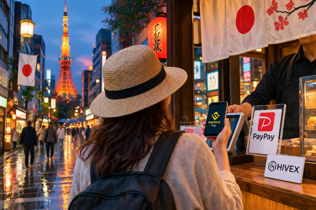 Binance Pay adds PayPay merchant payments in Japan through HIVEX