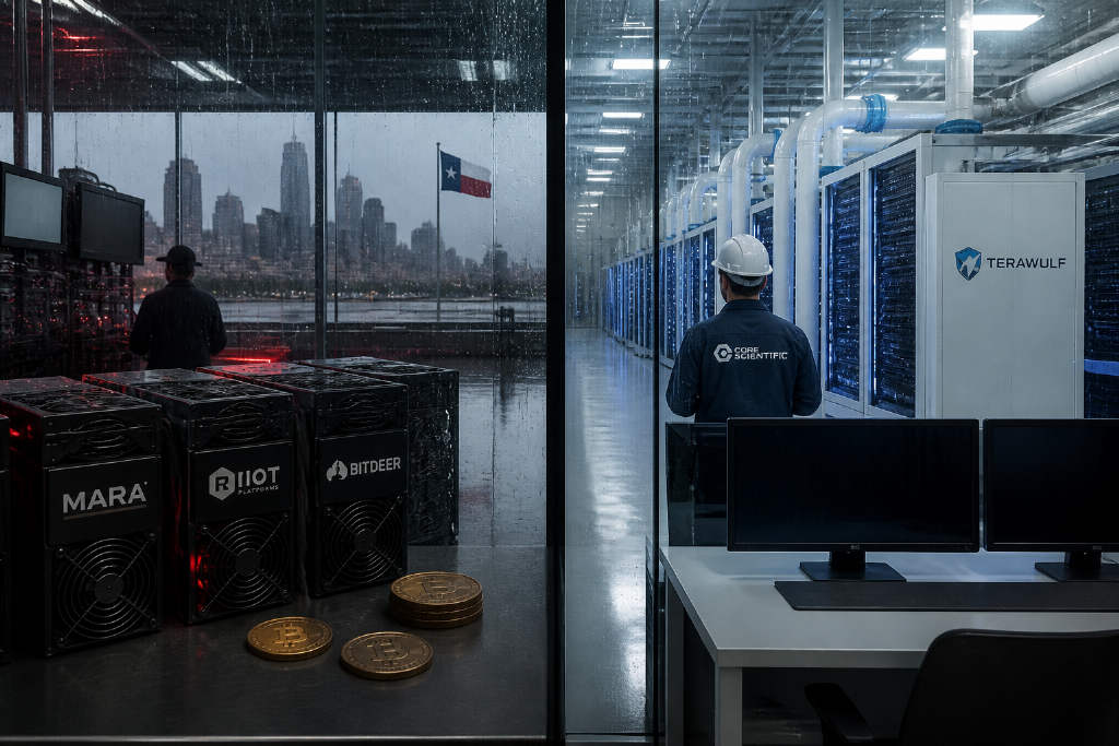 Crypto miners split in Q2 as AI data center revenue grows and higher Bitcoin output fails to secure profit