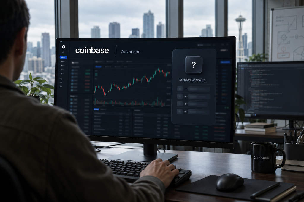 Coinbase Advanced 上线键盘快捷键功能