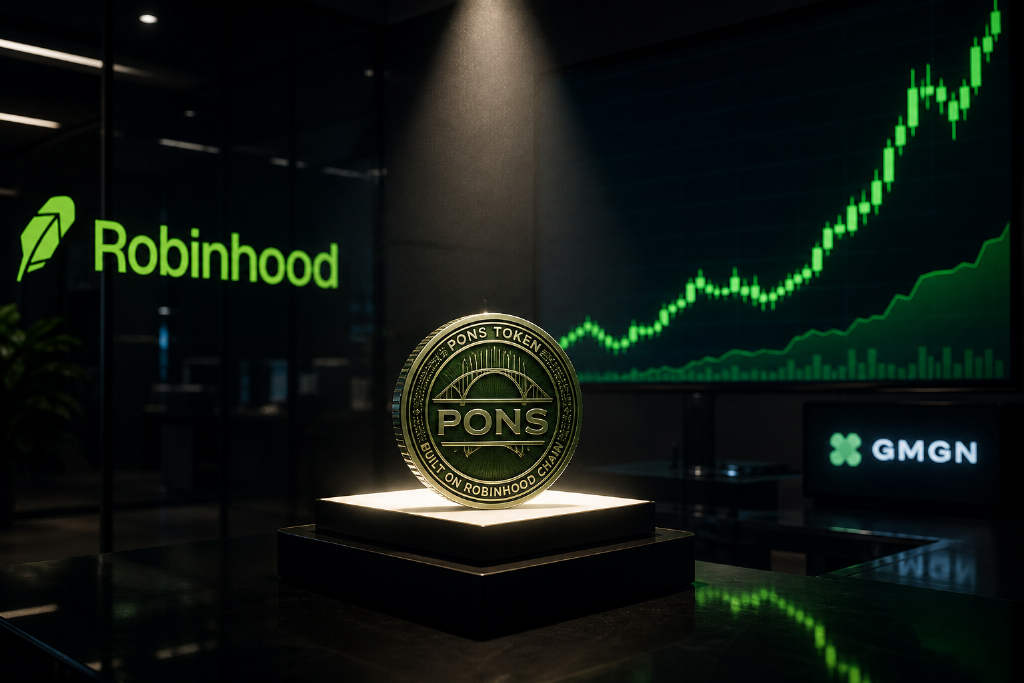 PONS 市值短时突破 2.6 亿美元创历史新高,24 小时涨 72.89%