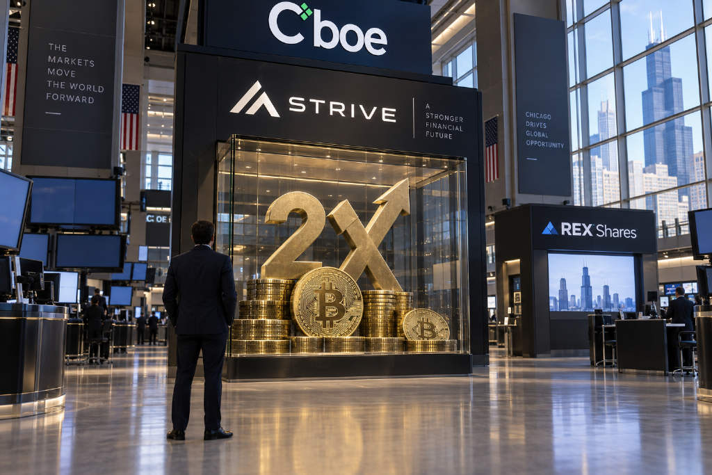 REX推出Strive两倍杠杆ETF,代码ASSX在Cboe上市交易