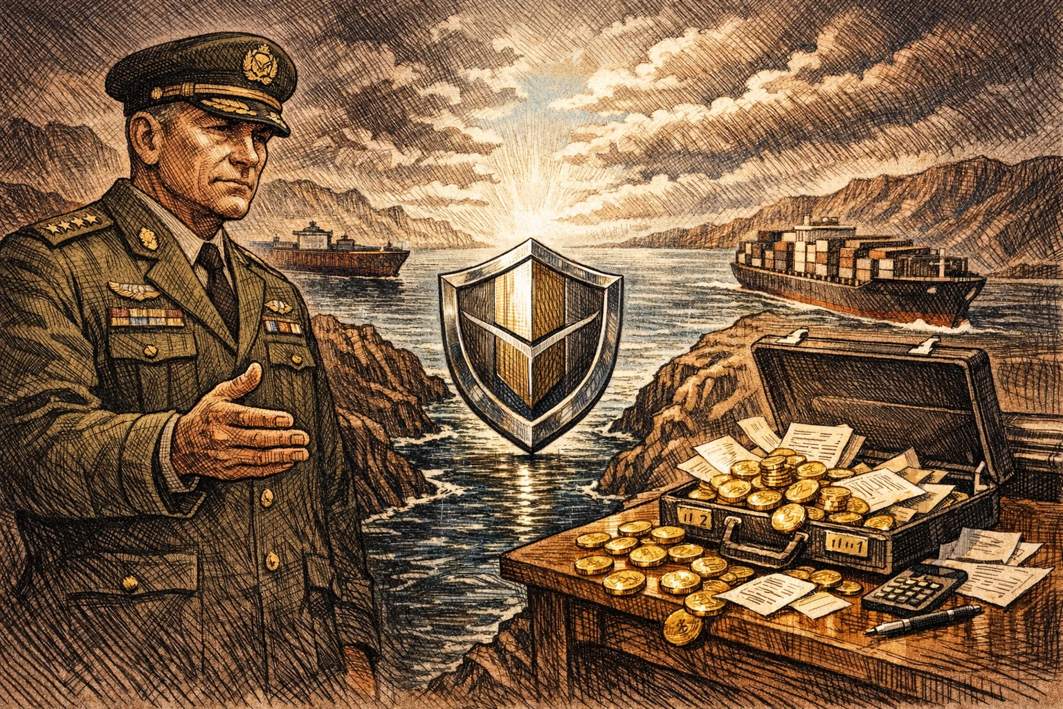 NATO Signals Possible Hormuz Escort as Iran Pushes Bitcoin-Based Shipping Insurance
