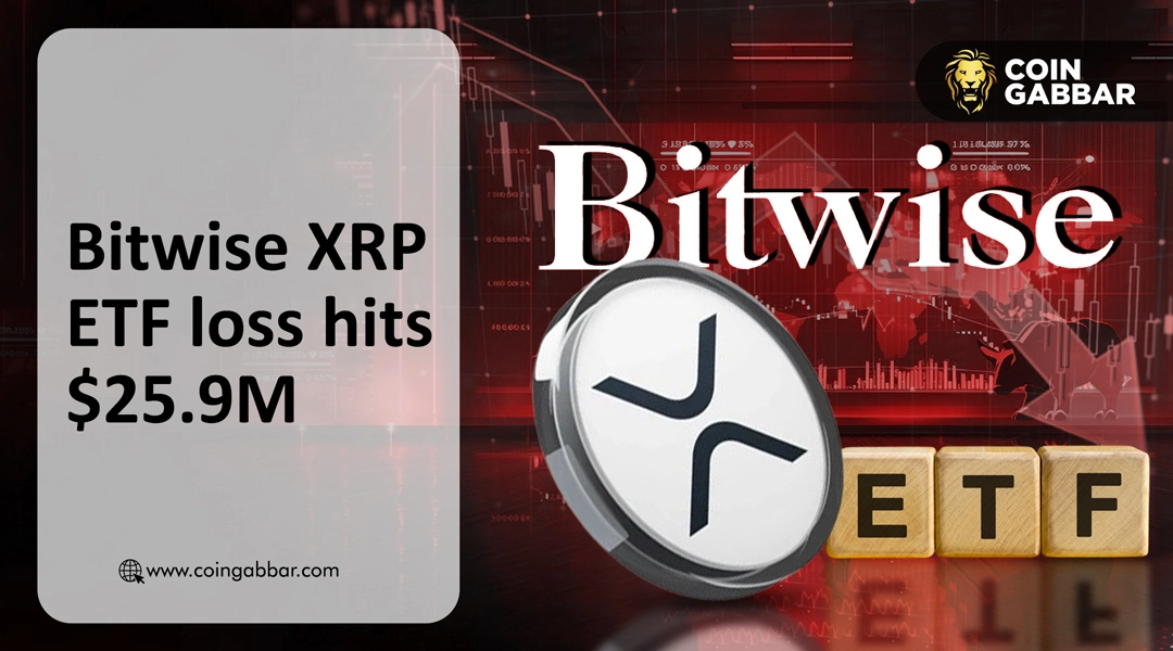 Bitwise XRP ETF账面亏损2593万美元,持仓XRP暴跌未卖出