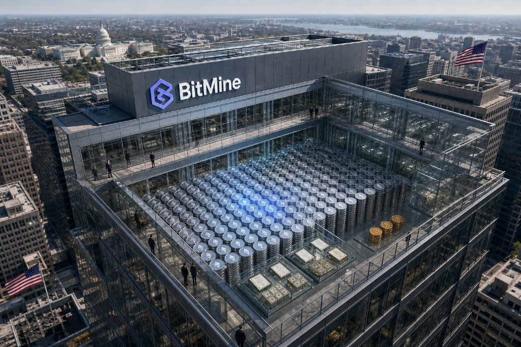 BitMine资产增至156亿美元,ETH持仓逼近总供应量5%