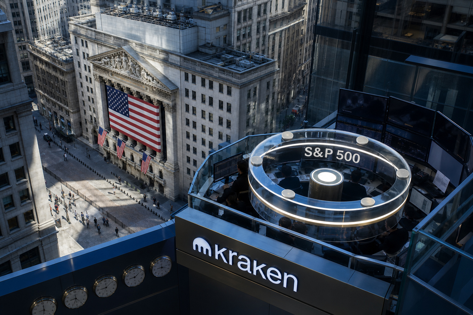 Kraken上线标普500指数永续产品,最高支持5倍杠杆