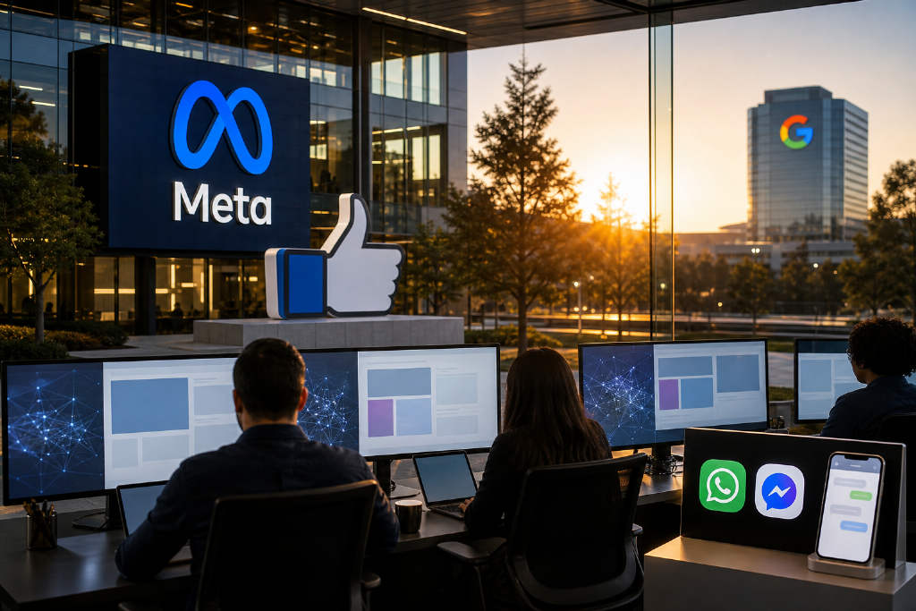 Meta Q2广告收入593.6亿美元逼近谷歌搜索,AI驱动增长27%