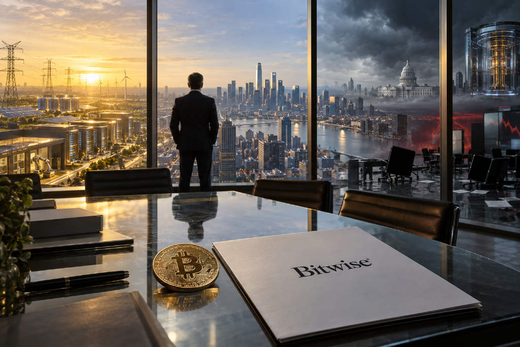 Bitwise CIO:无论 AI 繁荣还是破裂,比特币最终都受益