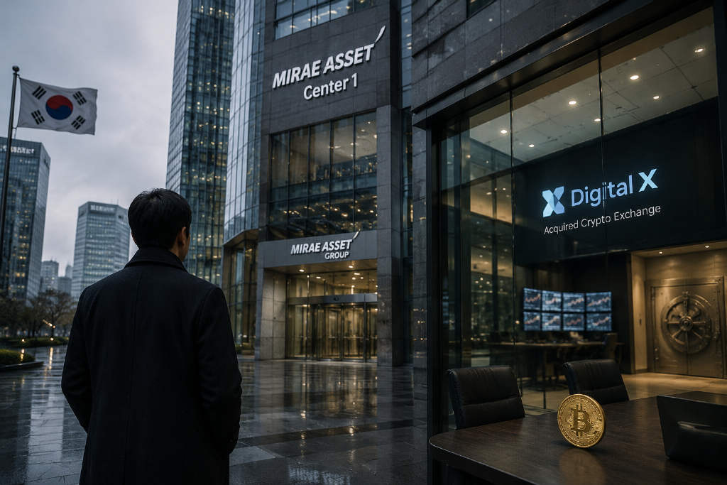 未来资产集团拟借 Digital X 在 2027 年推动数字资产业务达 1080 亿美元