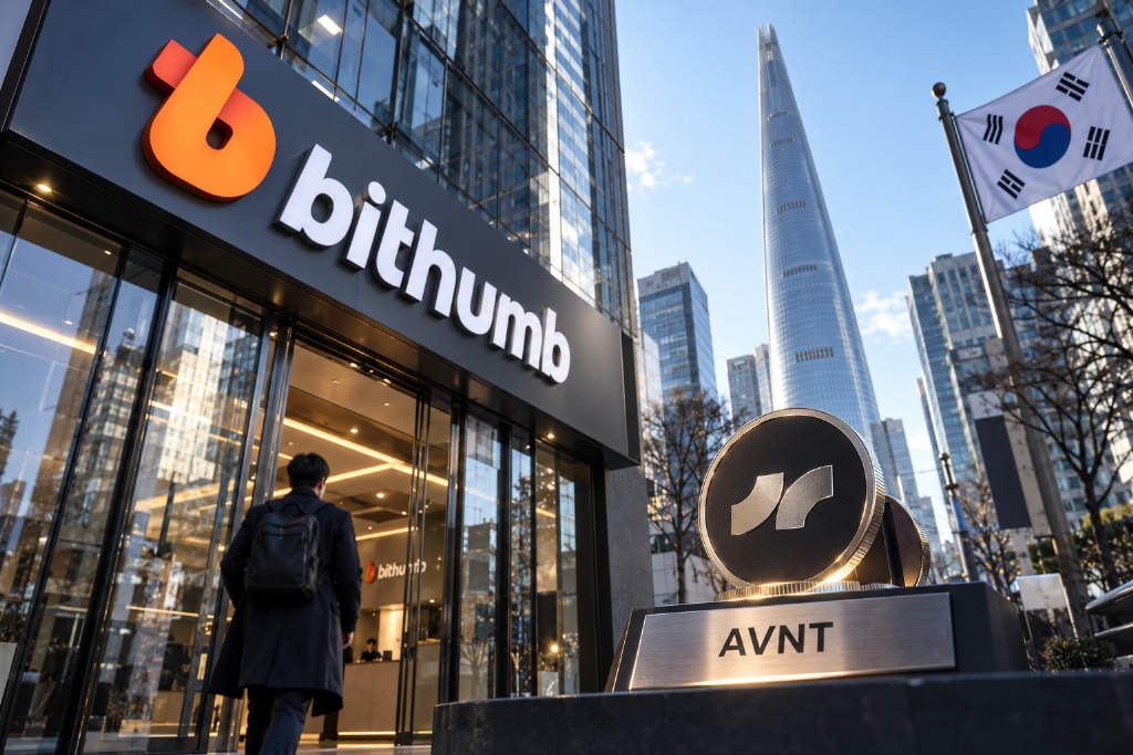Bithumb 上线 AVNT,并计划调整该资产名称