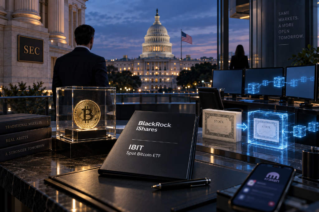 SEC为代币化股票开临时通道,比特币现货ETF单日净流入1.59亿美元