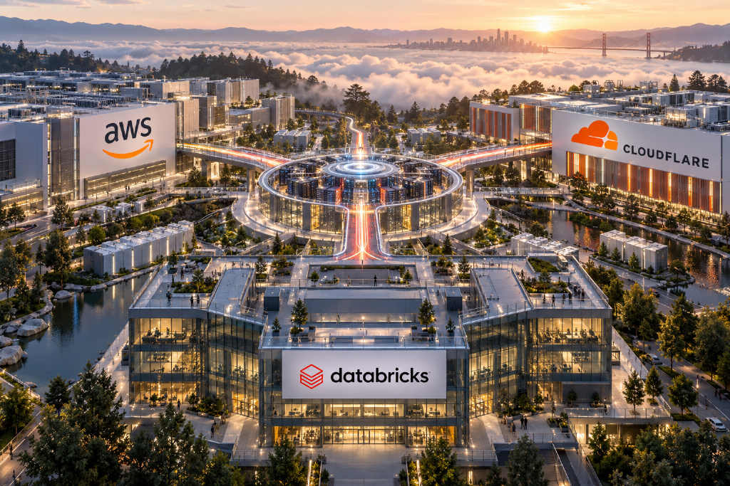 AWS、Cloudflare 与 Databricks 跟进决策模型布局