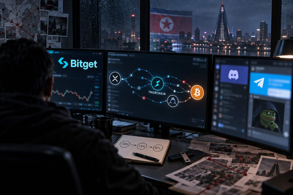 Alleged Bitget fund launderers sought help in public chats after swaps stalled, ZachXBT says