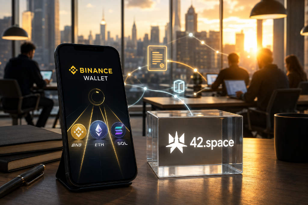 Binance Wallet Launches Real-Time Competition Product via 42.space, Supports BNB, ETH, SOL