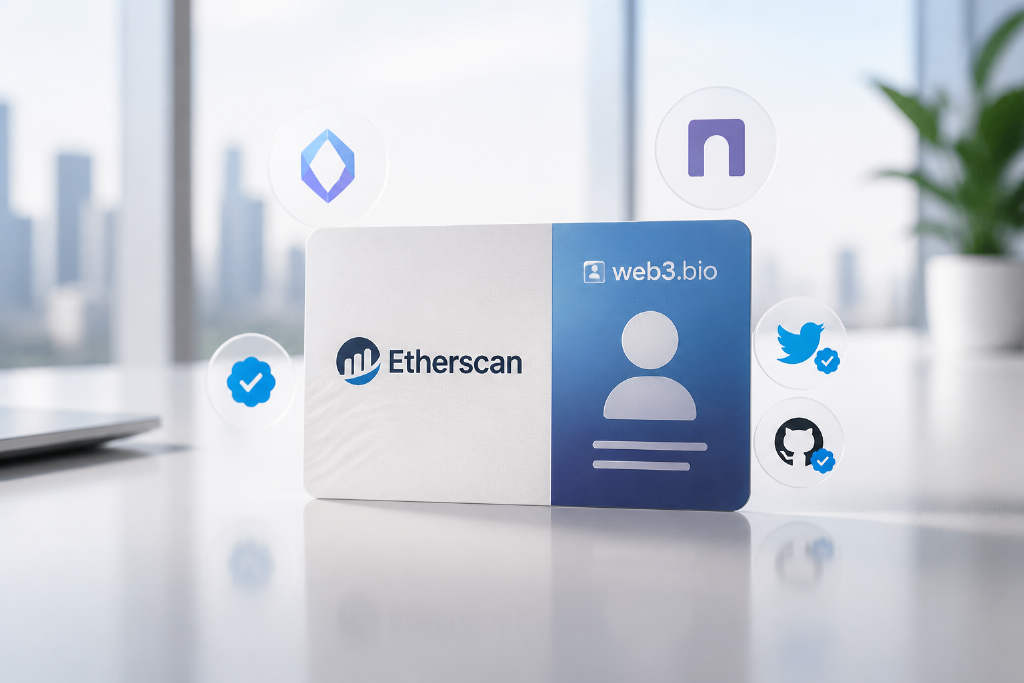Web3.bio 身份卡已集成至 Etherscan Card