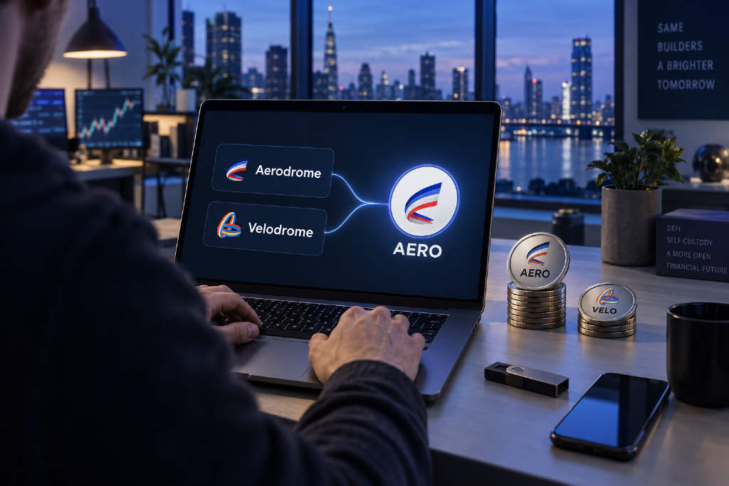 Aero sets token swap terms and timeline for Aerodrome-Velodrome merger