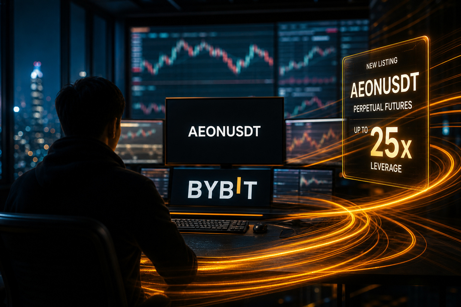 Bybit lists AEONUSDT perpetual contract with up to 25x leverage