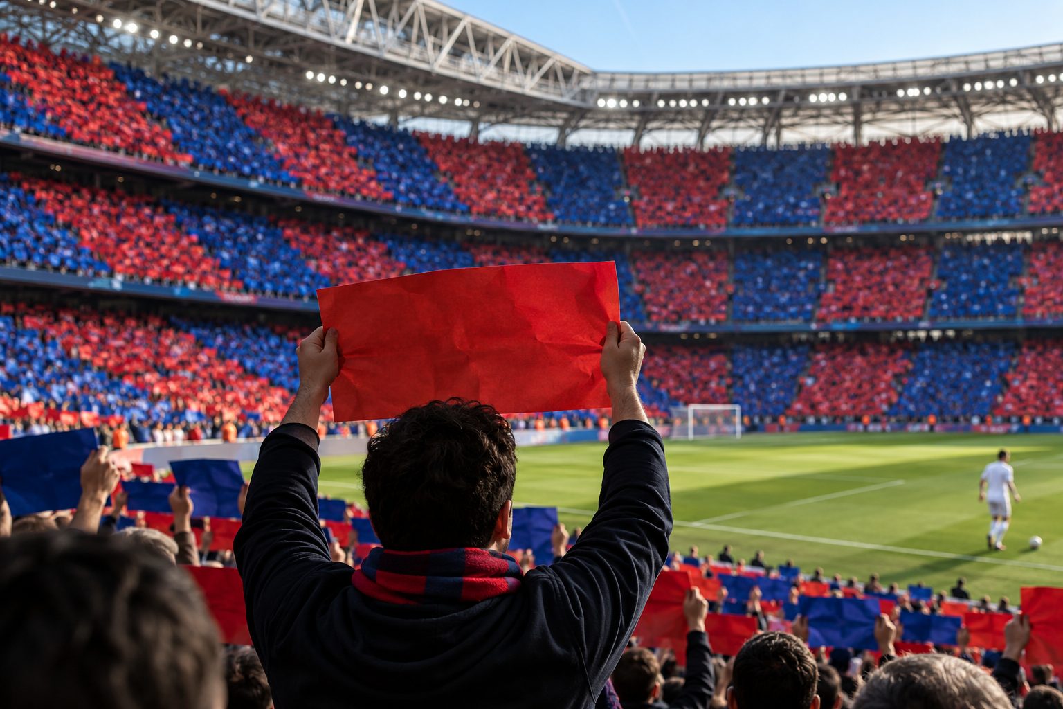 Barcelona prepare fan mosaic for Clasico at Spotify Camp Nou