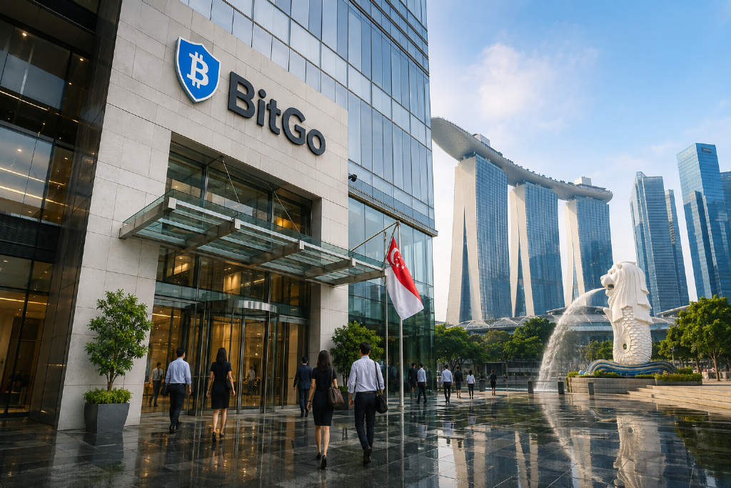 BitGo 在新加坡开设新办公室,亚太客户上半年增至 3 倍