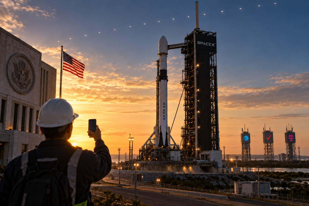 SpaceX 计划将 Starlink Mobile 打造成美国主要无线运营商