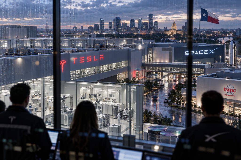 马斯克称特斯拉与 SpaceX 将自建运营得州 Terafab