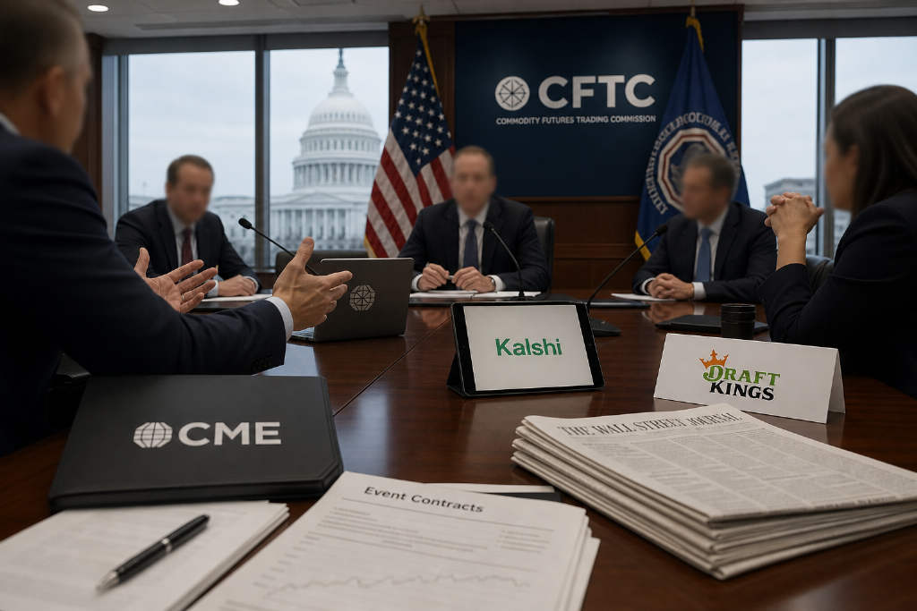 CME’s Duffy Clashes With Kalshi and CFTC Chair Over Prediction Market Manipulation