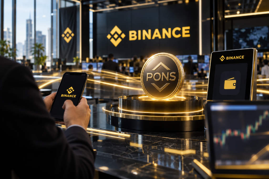 币安Alpha 1.0上线PONS,支持市价单与限价单交易