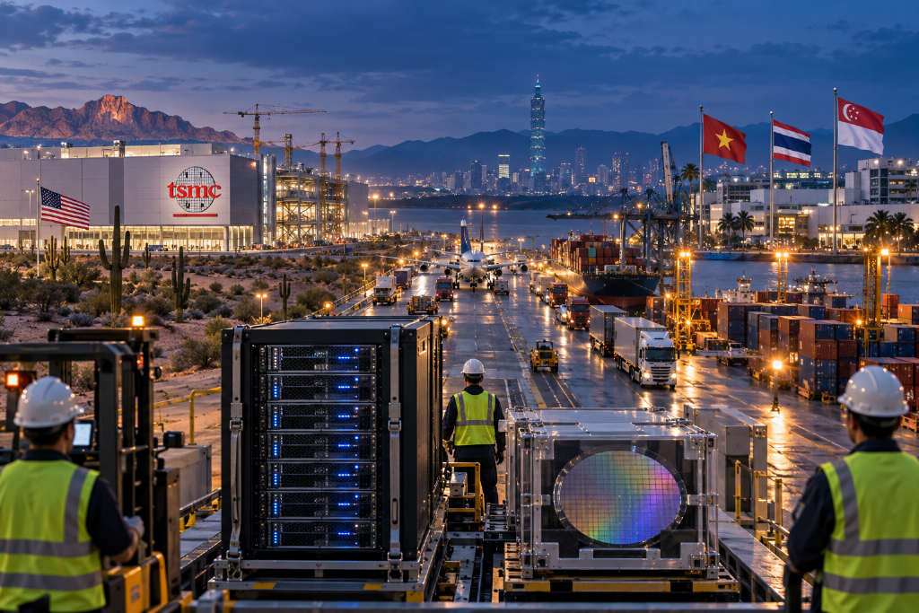 TSMC’s U.S. investment reaches $265 billion as Taiwan’s AI supply chain expands into Southeast Asia